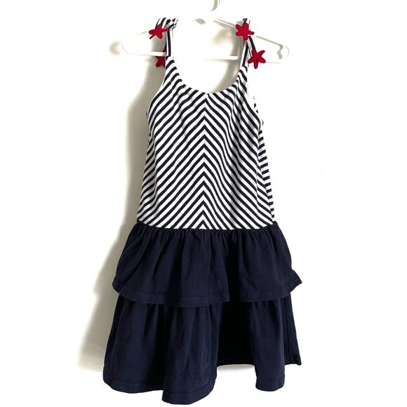 Sophie Rose Stars & Stripes sundress. Red, white & blue, sleeveless. Size 4. - Picture 1 of 5